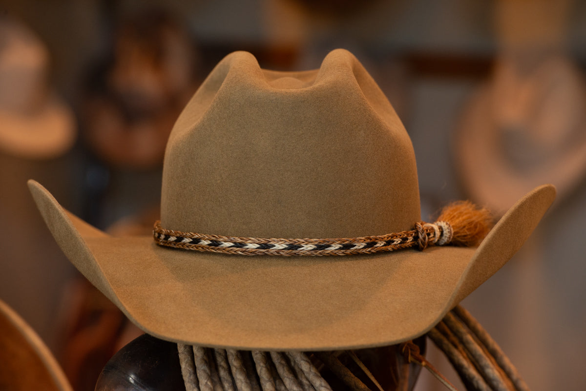 Whiskey Cattlemans Hat (Size 7 3/8+)