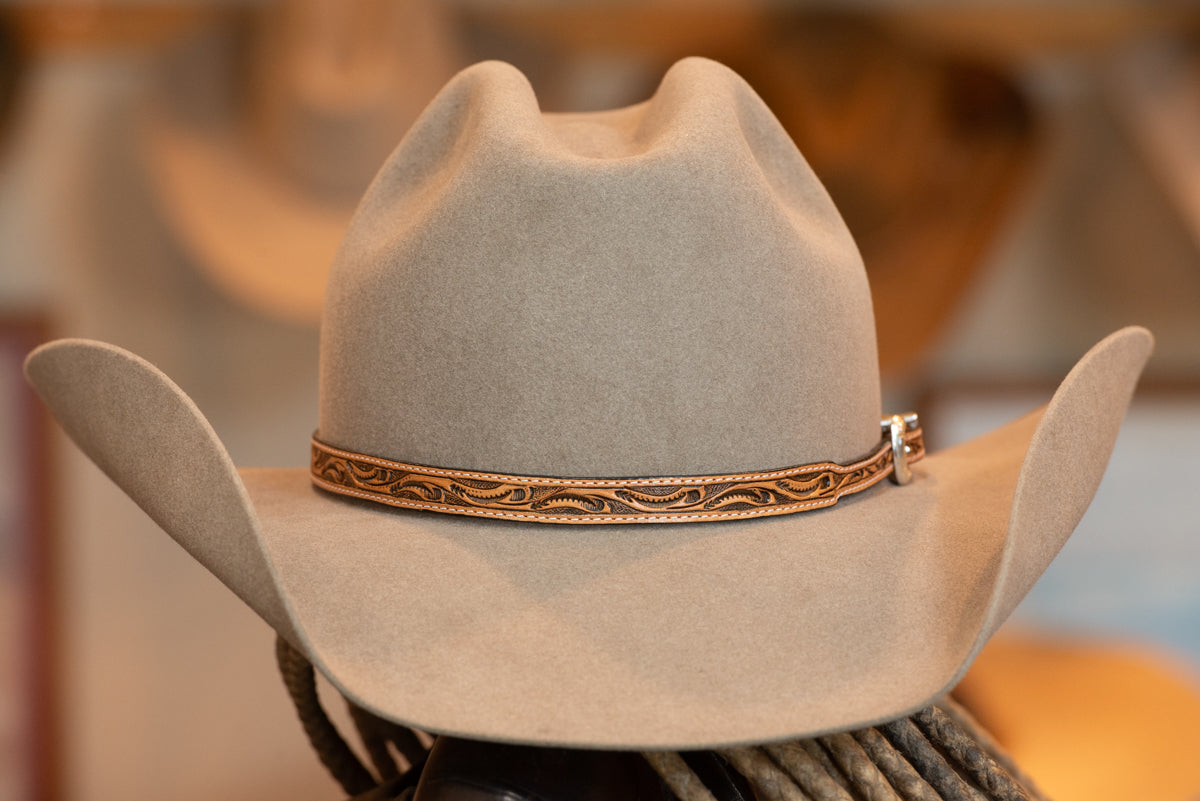 50% Beaver Natural Cattleman's Cowboy Hat (Size 7 1/2)