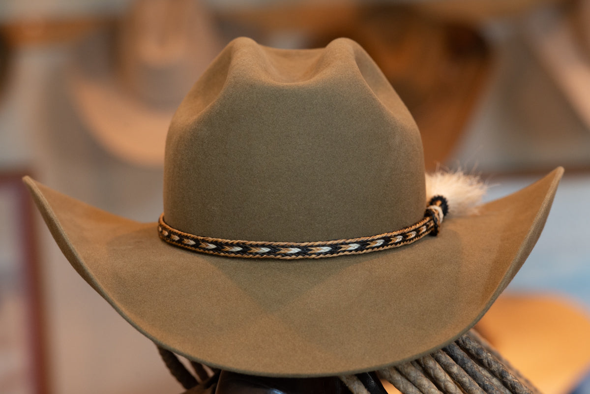 50% Beaver Pecan Cattleman's Cowboy Hat (Size 7 3/8)