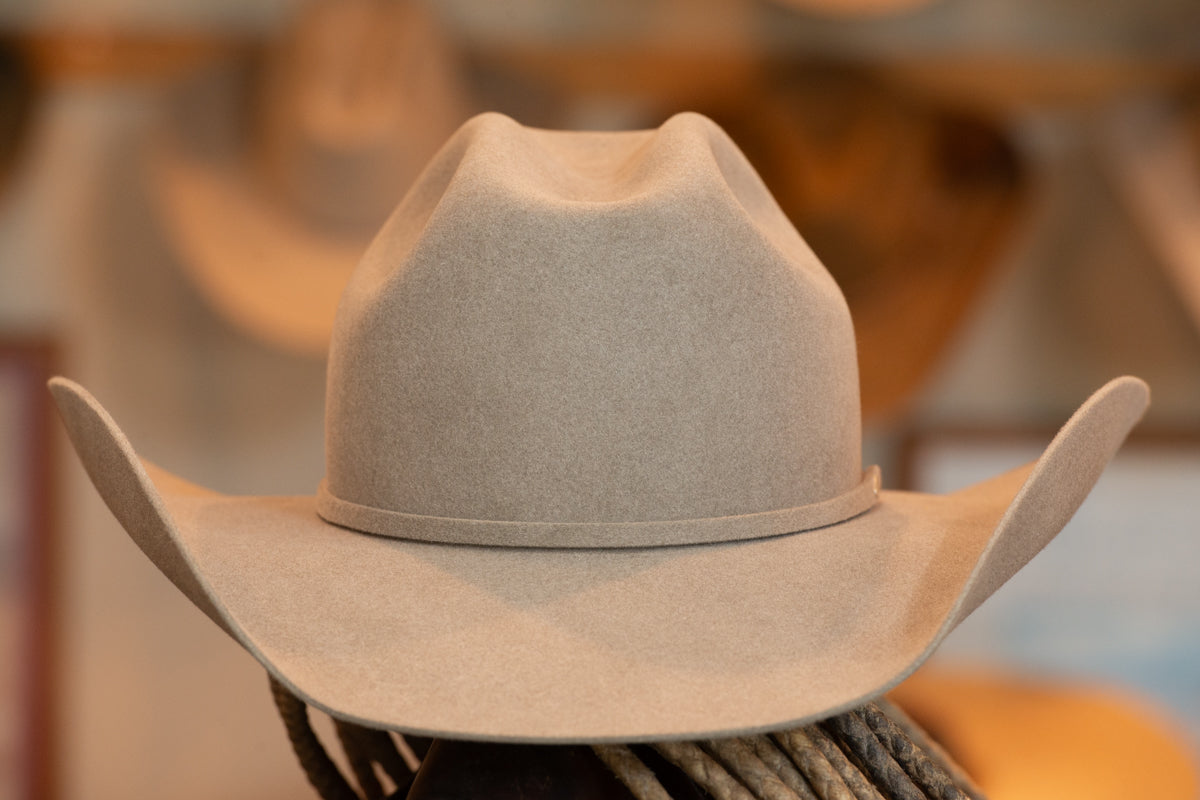 50% Beaver Natural Cattleman's Cowboy Hat (Size 7 1/4)
