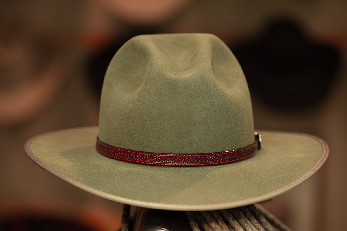 Military Green Low Gus Hat (Size 7 3/8)