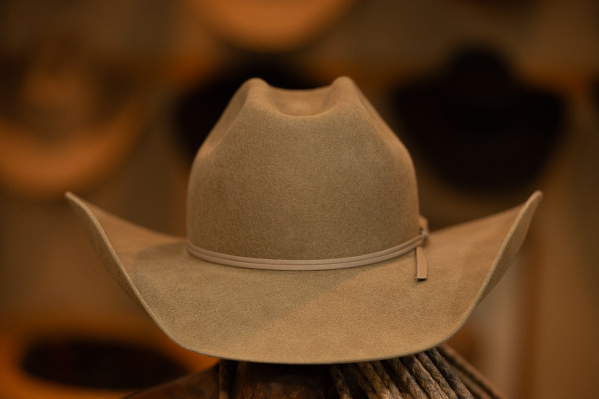 Pecan Cattlemans Hat (Size 7 1/2-)