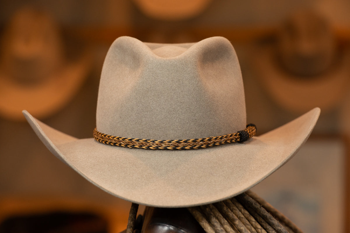 Natural Pinch Style Hat (Size 7 1/4)