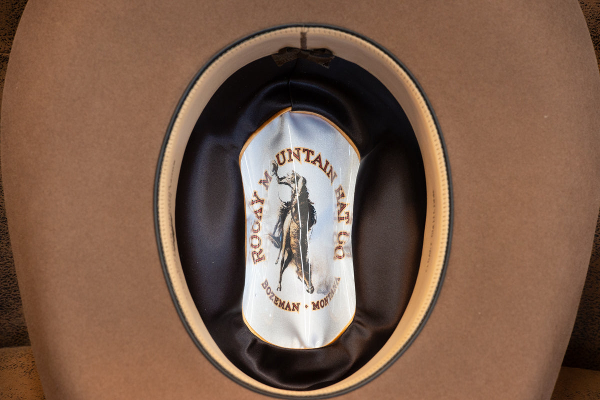 Whiskey Cattleman's Style Hat (Size 7 1/2-)