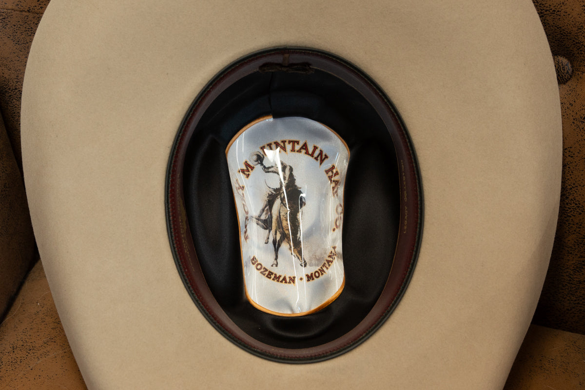 50X Beaver Sahara Pinched Cattleman's Cowboy Hat (Size 7 )