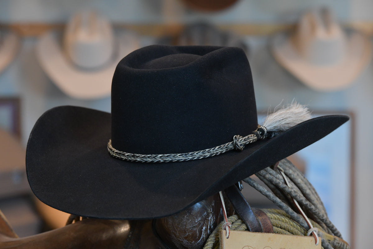 Black Brick or Canadian Hat (Size 7 3/8+, 7 1/2-)