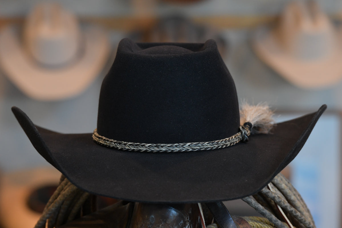 Black Brick or Canadian Hat (Size 7 3/8+, 7 1/2-)