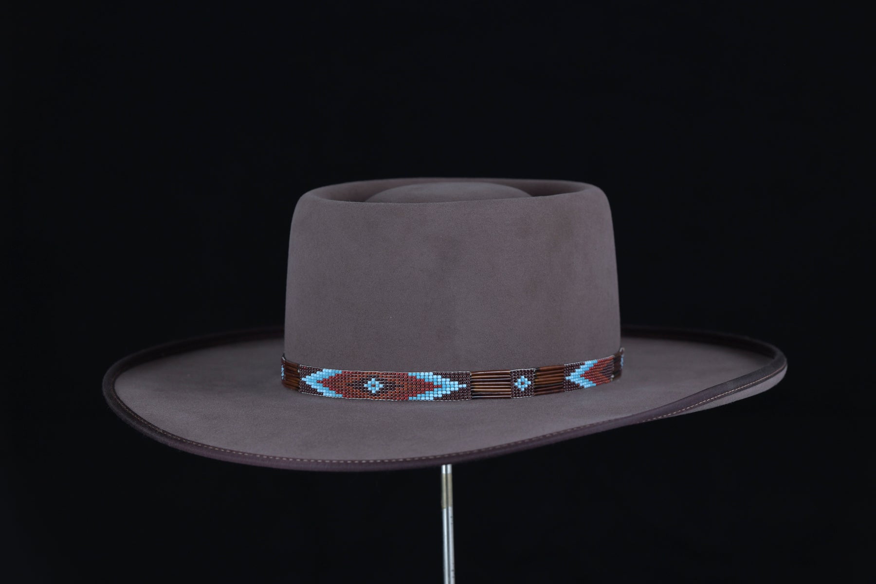 100 Nutria Burdock Western Dress Hat 7 1 8