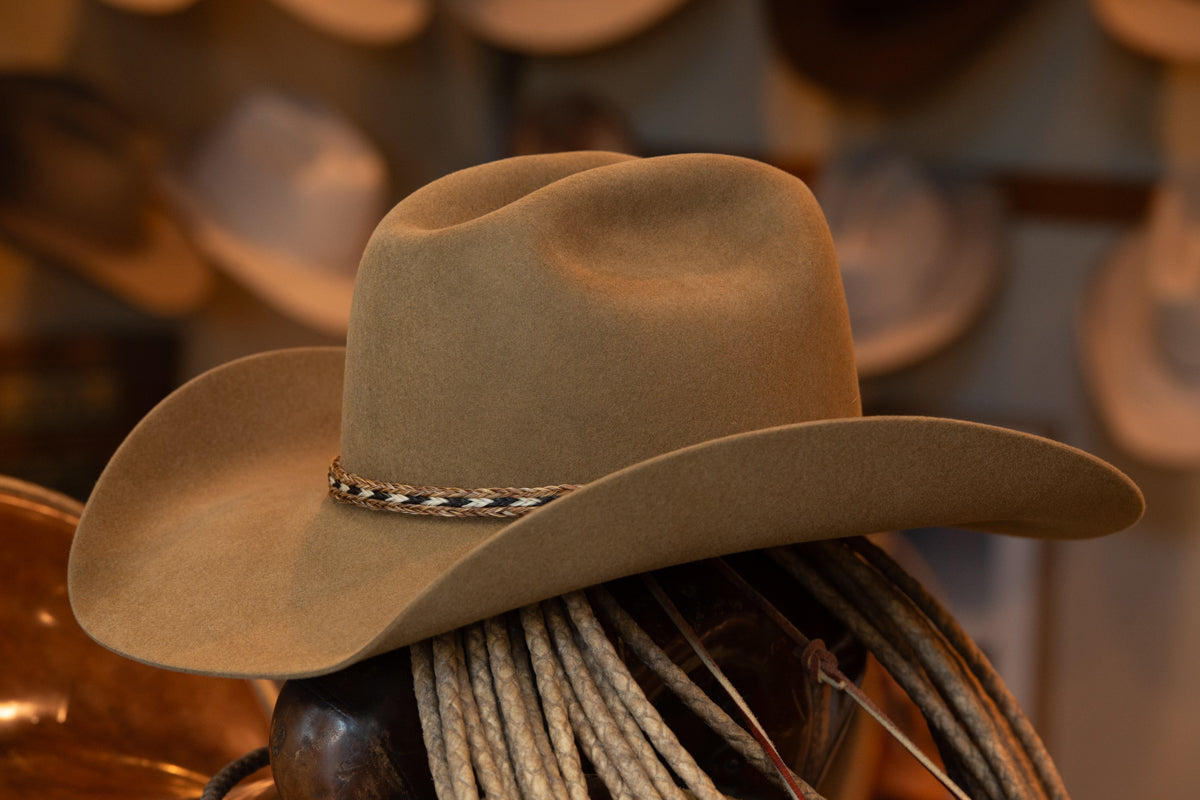 Whiskey Cattlemans Hat (Size 7 3/8+)