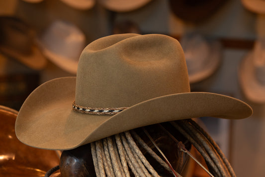 Whiskey Cattlemans Hat (Size 7 3/8+)