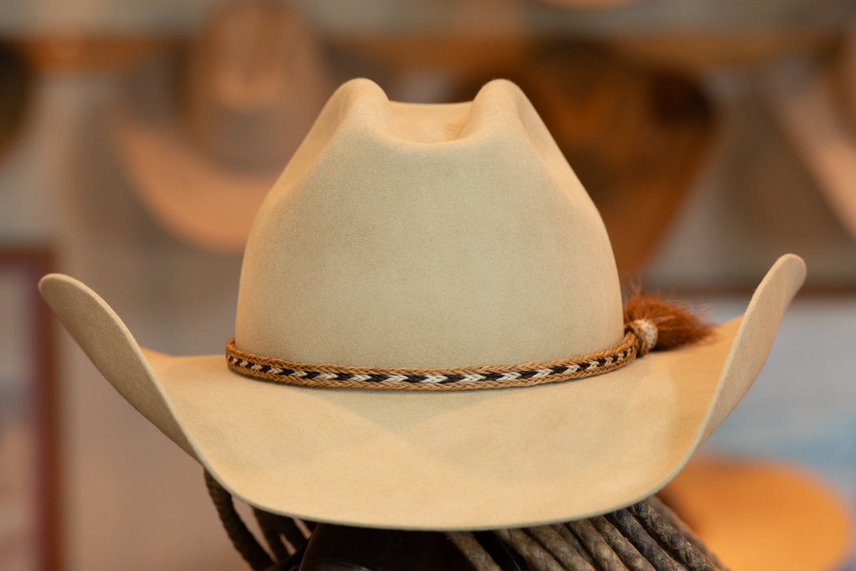 50% Beaver Sahara Sloped Cattleman's Cowboy Hat (7 7 3/4-)