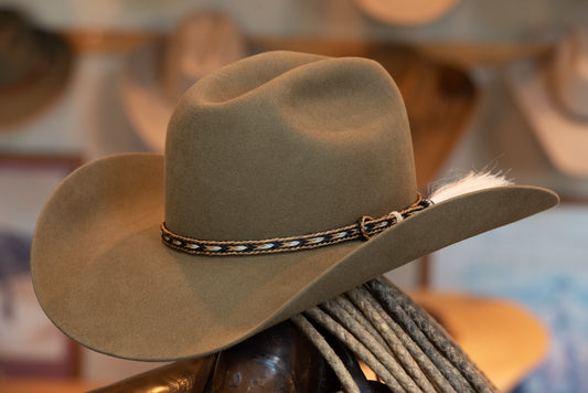 50% Beaver Pecan Cattleman's Cowboy Hat (Size 7 3/8)