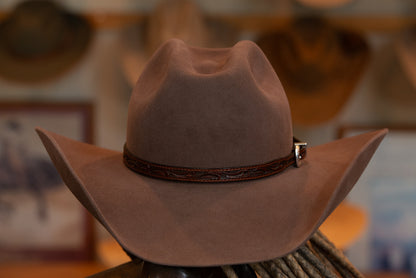 100% Nutria Burdock Sloped Cattleman's Hat (7 1/4)