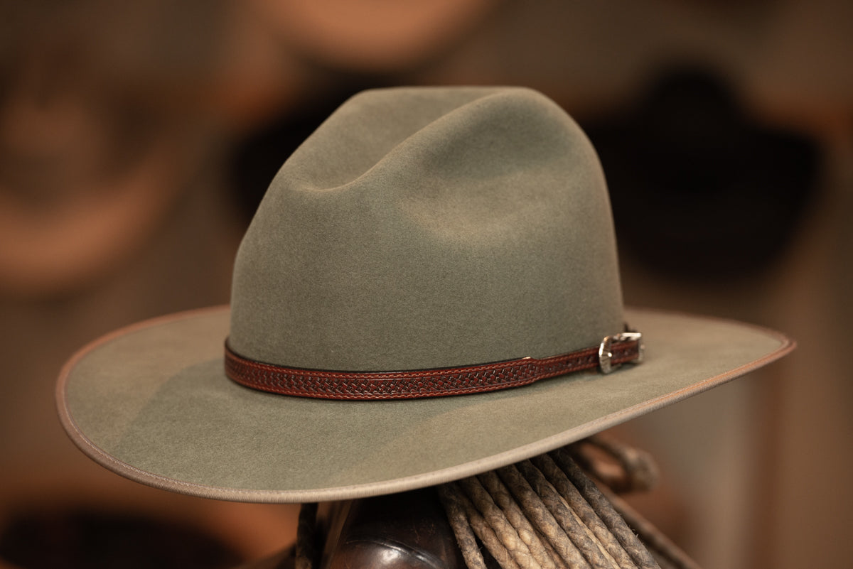 Military Green Low Gus Hat (Size 7 3/8)