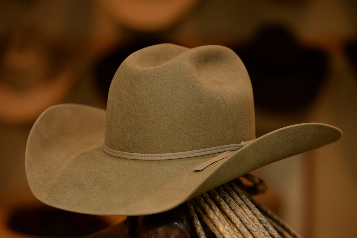 Pecan Cattlemans Hat (Size 7 1/2-)