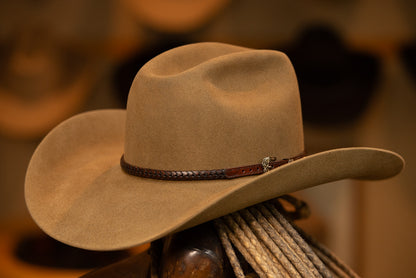 Whiskey Cattleman's Hat (Size 7 3/8)