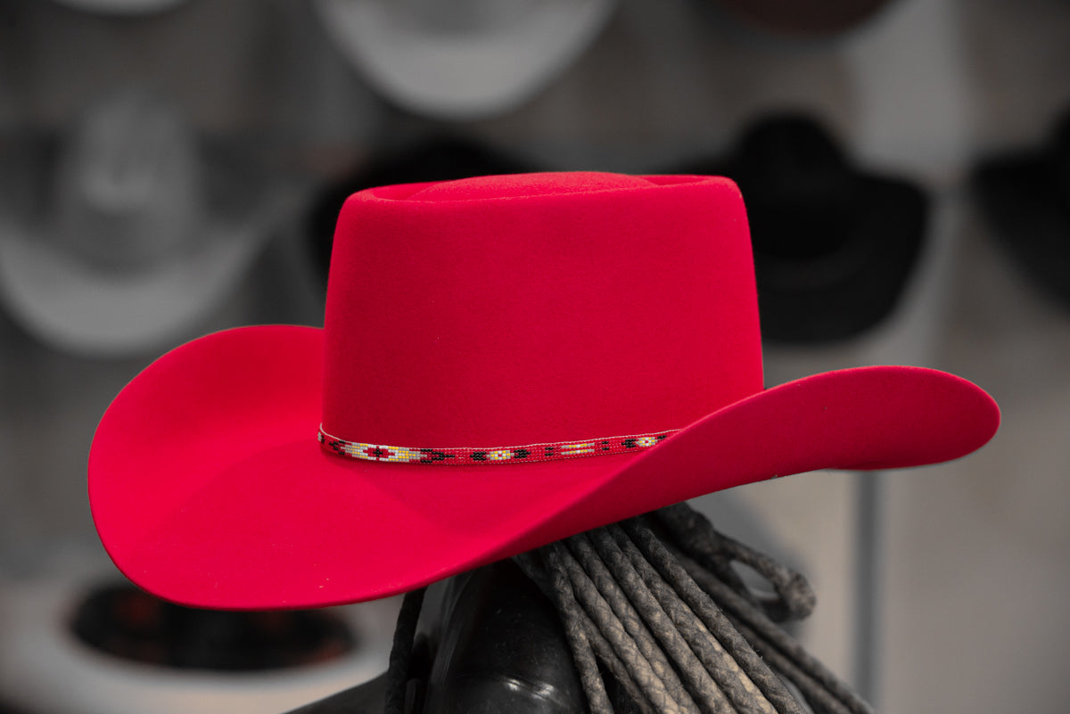 Red Telescope (Size 7 1/8)