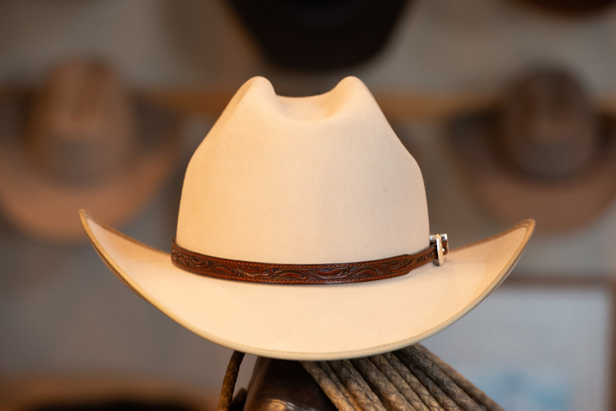 Bone Open Road Hat (Size 7 3/8+, 7 1/2-)