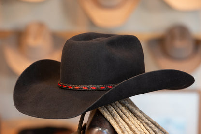 50% Beaver Black Canadian Cowboy Hat (Size 7 1/4+, 7 3/8-)