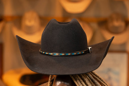 Black Cattleman's Style Hat (Size 7)