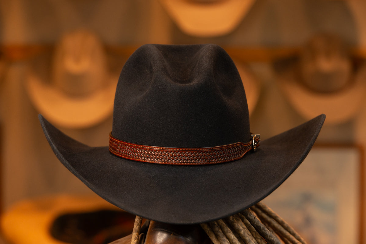 Black Gus Style Hat (Size 7+)