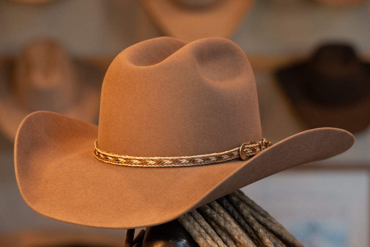 Whiskey Cattleman's Style Hat (Size 7 1/2-)