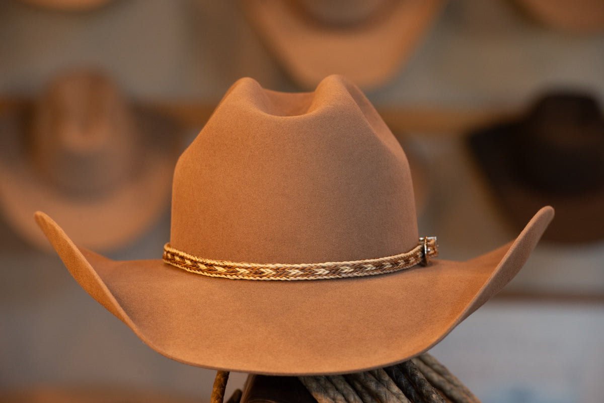 Whiskey Cattleman's Style Hat (Size 7 1/2-)