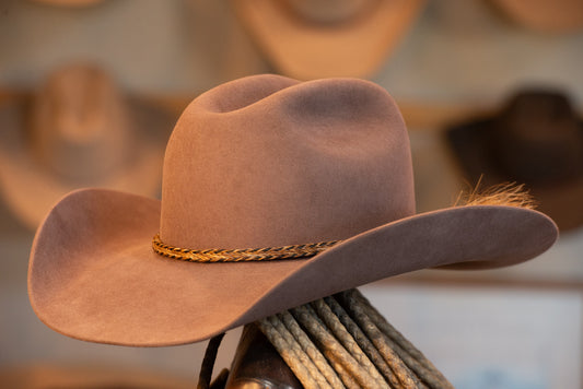 100% Nutria Burdock Sloped Cattleman's Hat (7 1/8)