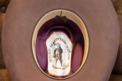 100% Nutria Burdock Sloped Cattleman's Hat (7 1/8)