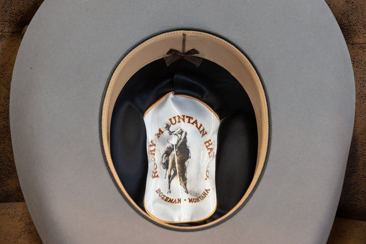 Ash Cattleman's Style Hat (Size 7 3/8+)