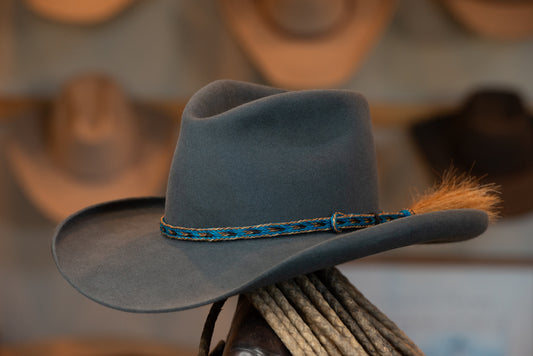 50% Beaver Steele Pinch Style Hat (Size 6 3/4)
