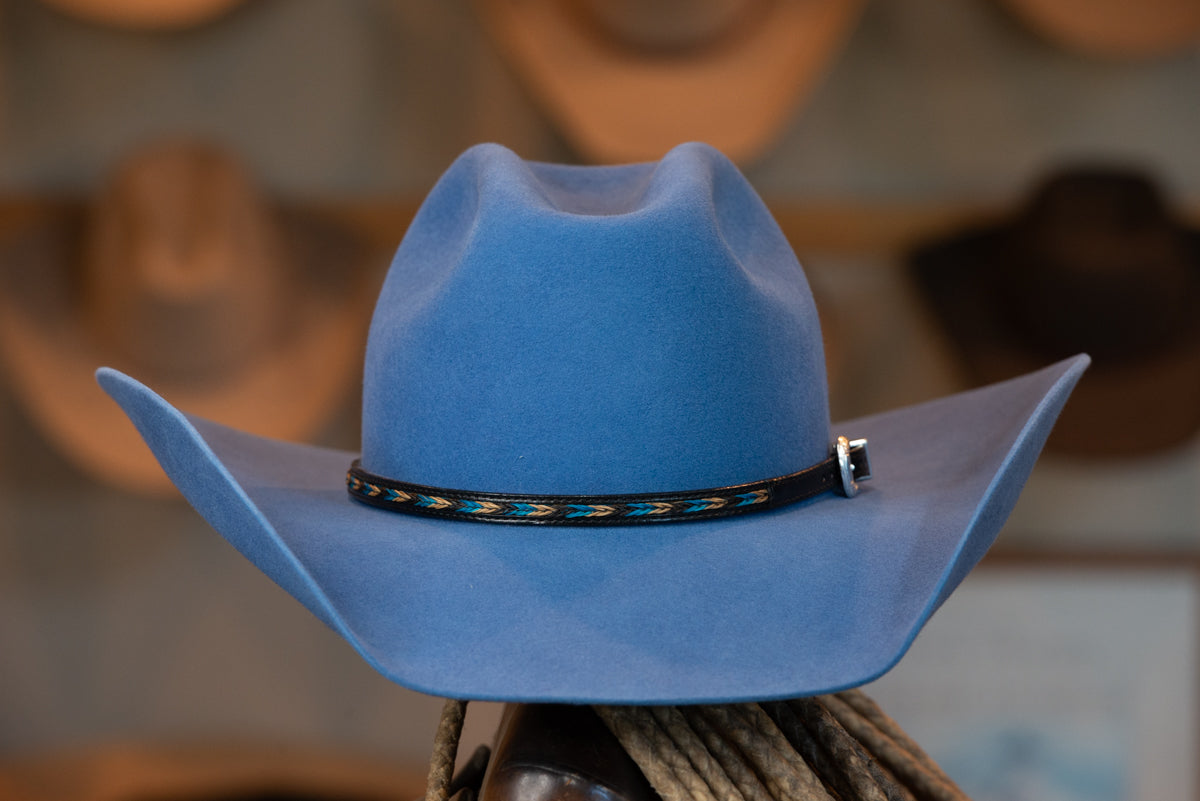 Slate Blue Cattleman's Style Hat (Size 7+)