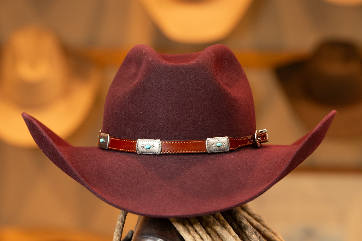 Plum Pinch Style Hat (Size 7+)