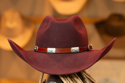 Plum Pinch Style Hat (Size 7+)