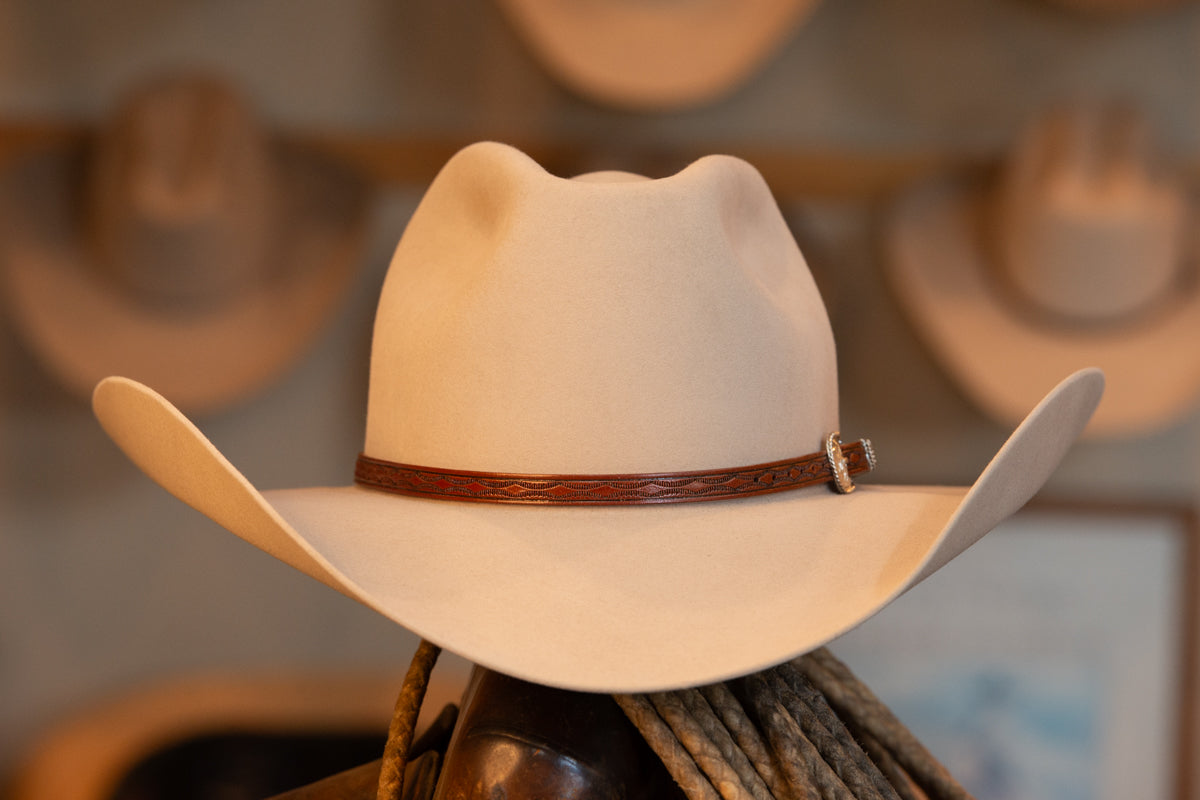 Sand Teardrop/Pinch Hat (Size7 3/8)