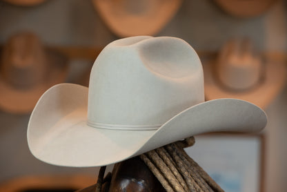 100% Beaver Silverbelly Quarter Horse Hat (Size 7 1/8)