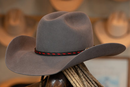 Dark Granite Cattleman's Style Hat (Size 7 3/8)
