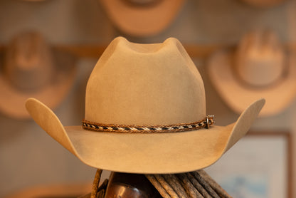 Light Pecan Cattleman's Style Hat (Size 7 1/2+)