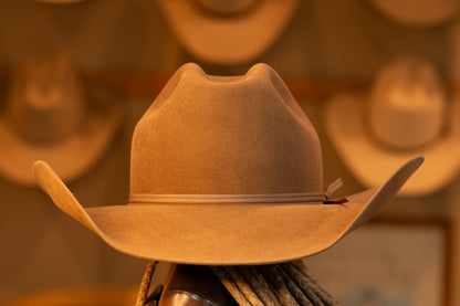 20X Beaver Rust Sloped Cattleman's Hat (Size 7 5/8)