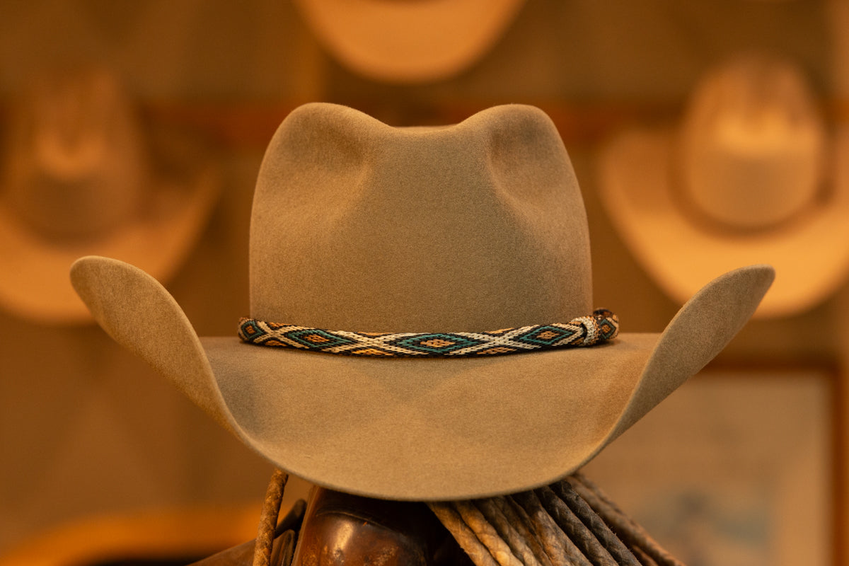 Pecan Pinch Style Hat (Size 7 3/8)