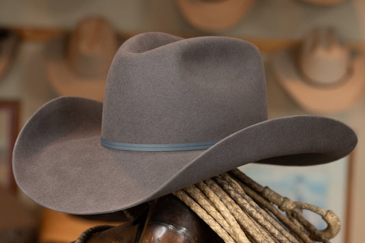 Granite Wide Pinch Style Hat (Size 7 3/8)