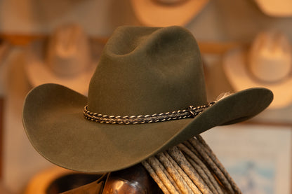 Moss Green Gus Style Hat (Size 7 1/4)