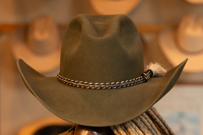 Moss Green Gus Style Hat (Size 7 1/4)