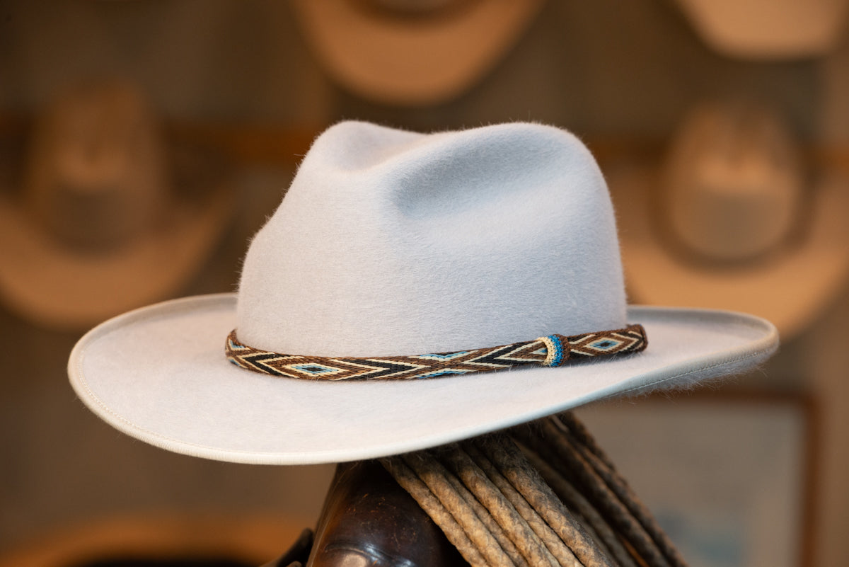 Silverbelly Grizzly Pinch Style Hat (Size 7 3/8)