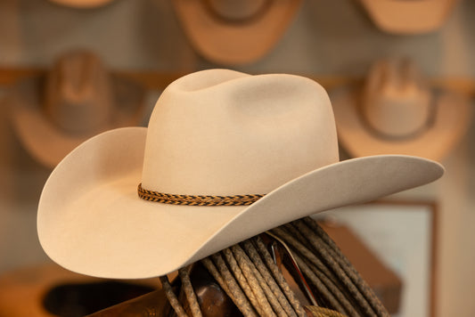 Sand Wide Pinch Style Hat (Size 7 1/2+)