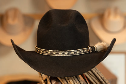 Black Gus Style Hat (Size 7 1/2)