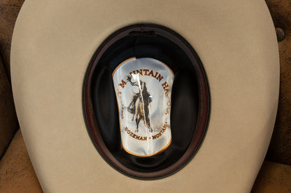50X Beaver Sahara Pinched Cattleman's Cowboy Hat (Size 7 )