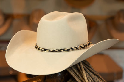 50X Beaver Silverbelly Wide Cattleman's Cowboy Hat (Size 7 1/4)