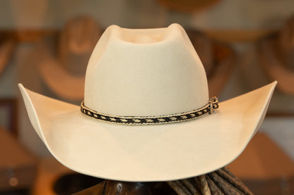 50X Beaver Silverbelly Wide Cattleman's Cowboy Hat (Size 7 1/4)