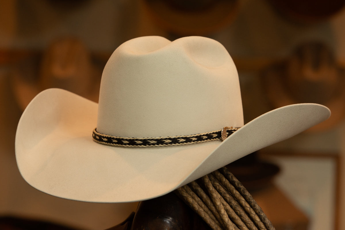 50X Premium Beaver Silverbelly Cattleman's Cowboy Hat (Size 7 3/8)